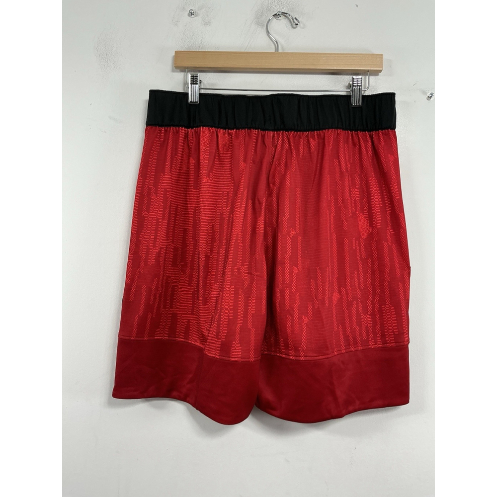 Mens NWT Adidas Rutgers Ballroom Pull On Basketball Shorts XL Multicolor CBC - Picture 3 of 6